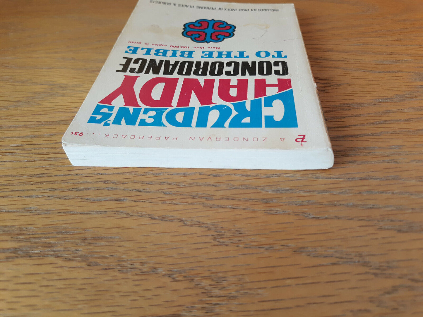 Cruden's Handy Concordance 1971 Paperback Zondervan