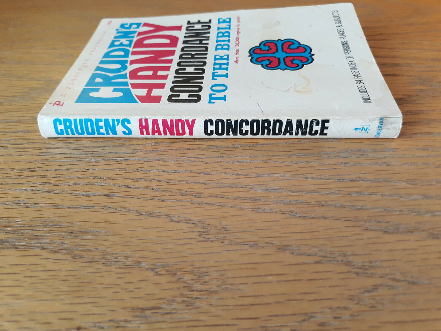 Cruden's Handy Concordance 1971 Paperback Zondervan