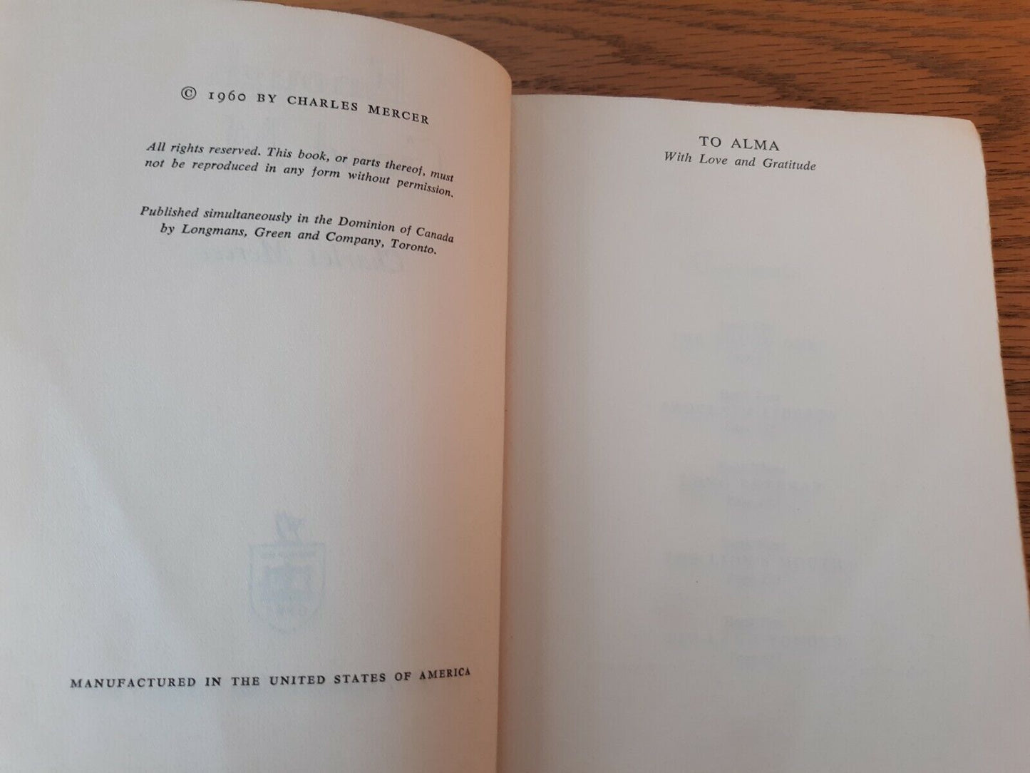 Enough Good Men Charles Mercer 1960 G. P. Putnam's Sons Hardcover