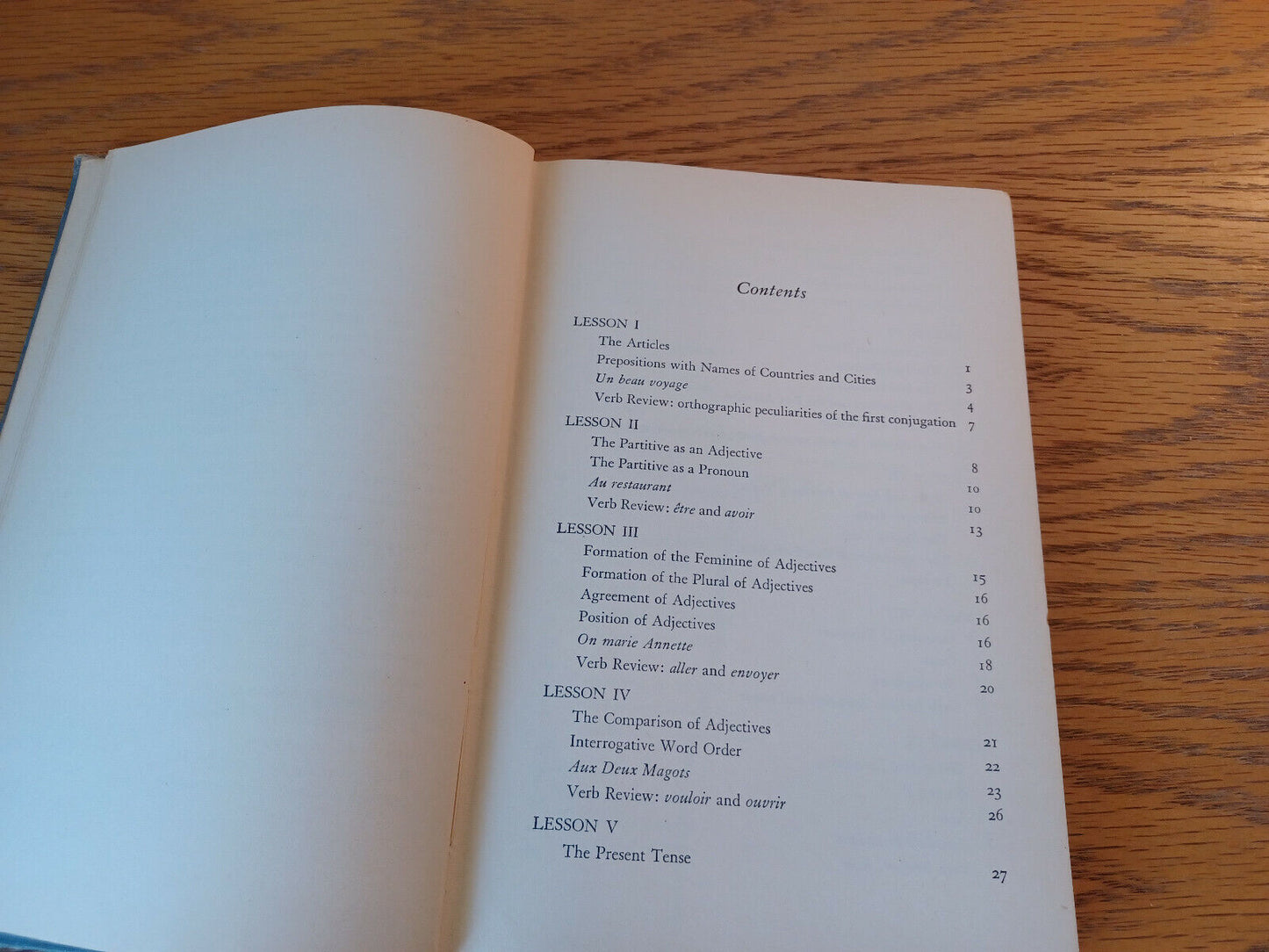 Simplified French Review Grammar And Composition Francis B Barton 1941 Hardcover