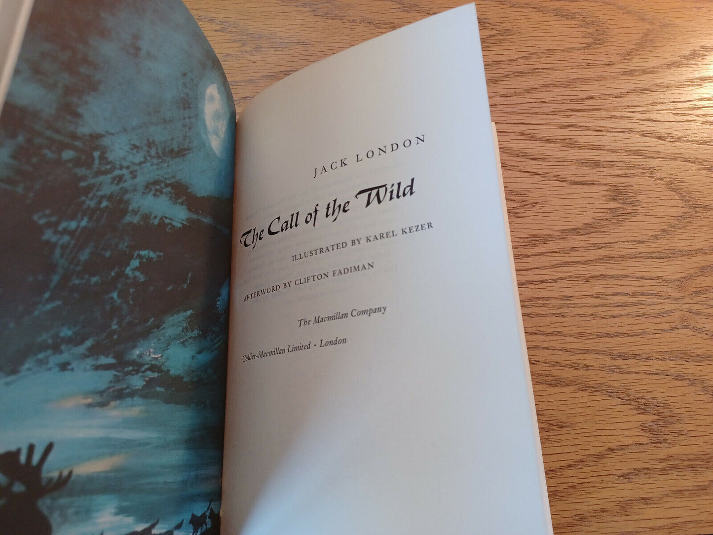 The Call Of The Wild Jack London 1970 Hardcover Dust Jacket Macmillan