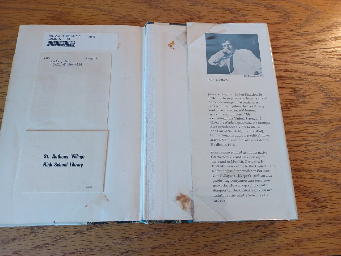 The Call Of The Wild Jack London 1970 Hardcover Dust Jacket Macmillan