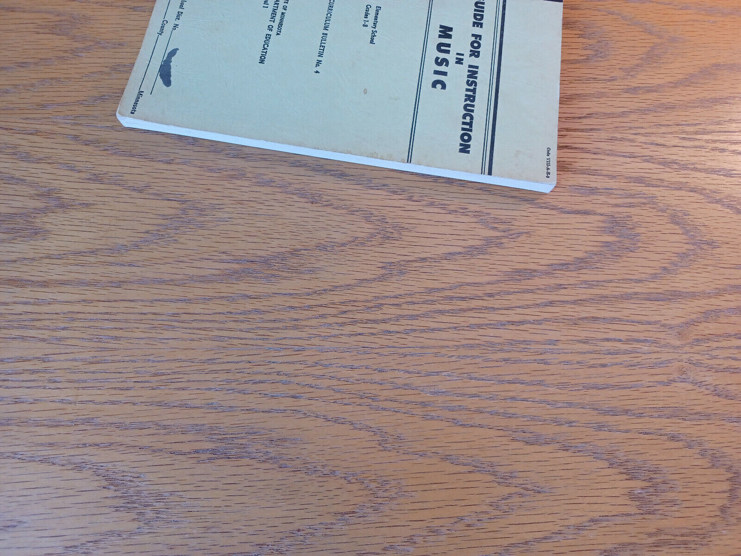 A Guide For Instruction In Music 1948 Department Of Education State Of Minnesota