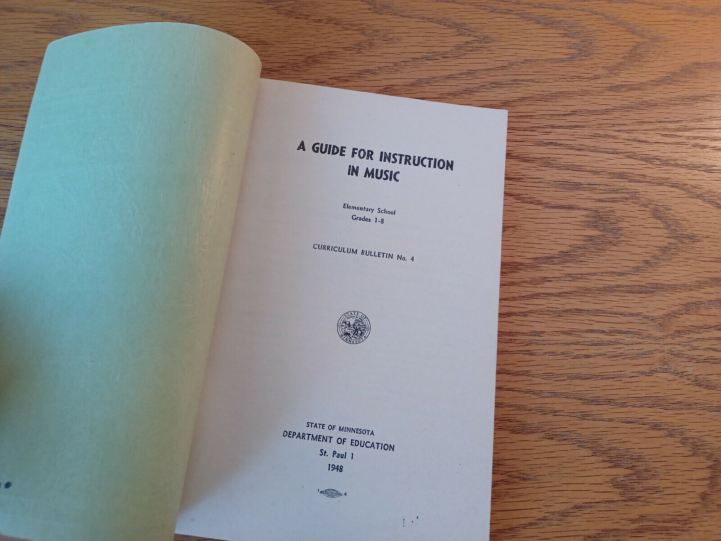 A Guide For Instruction In Music 1948 Department Of Education State Of Minnesota
