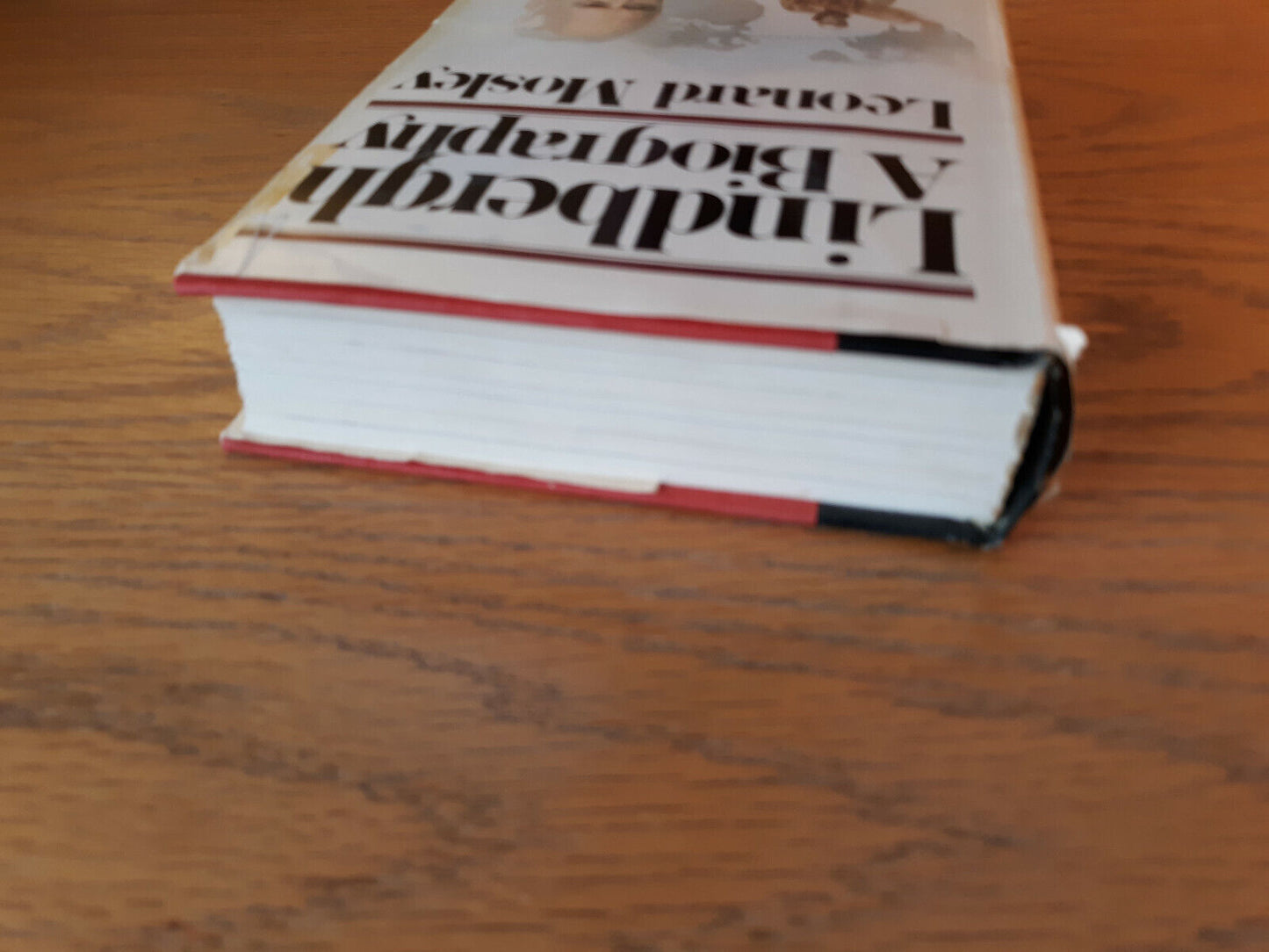 Leonard Mosley Lindbergh 1976 Book Club Edition Biography Hardcover Dust Jacket