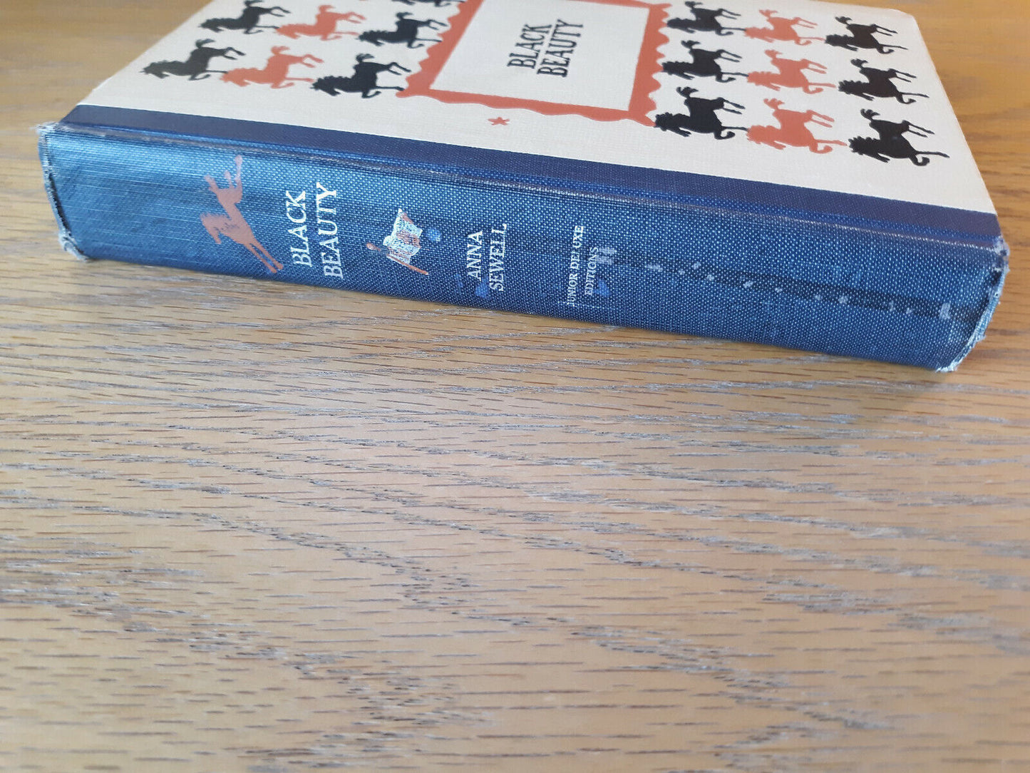 Black Beauty Anna Sewell 1946 Hardcover Junior Deluxe Edition Garden City