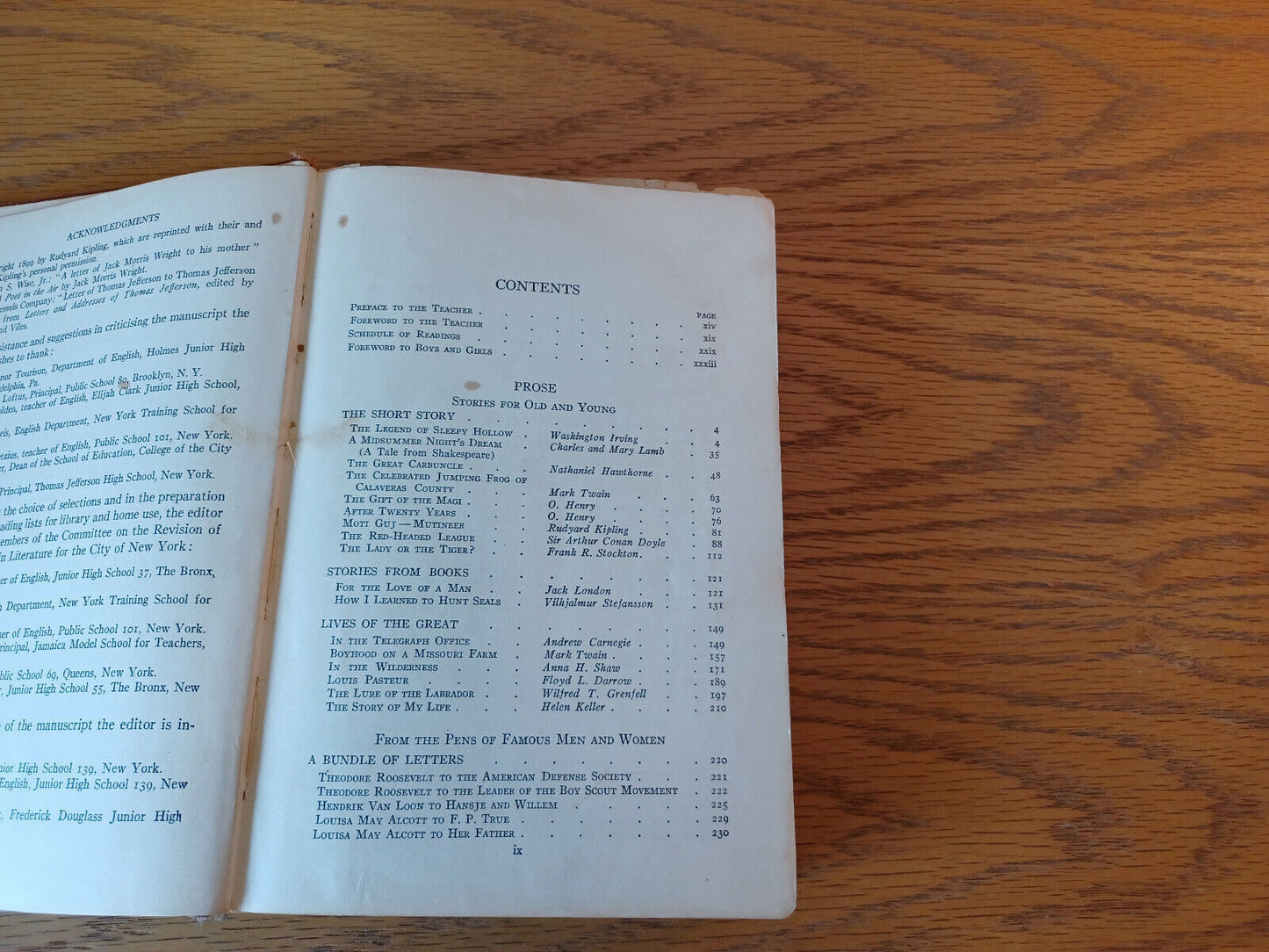 Adventures In Literature Jacob M Ross 1927 Book Eight Hardcover Harcourt Brace