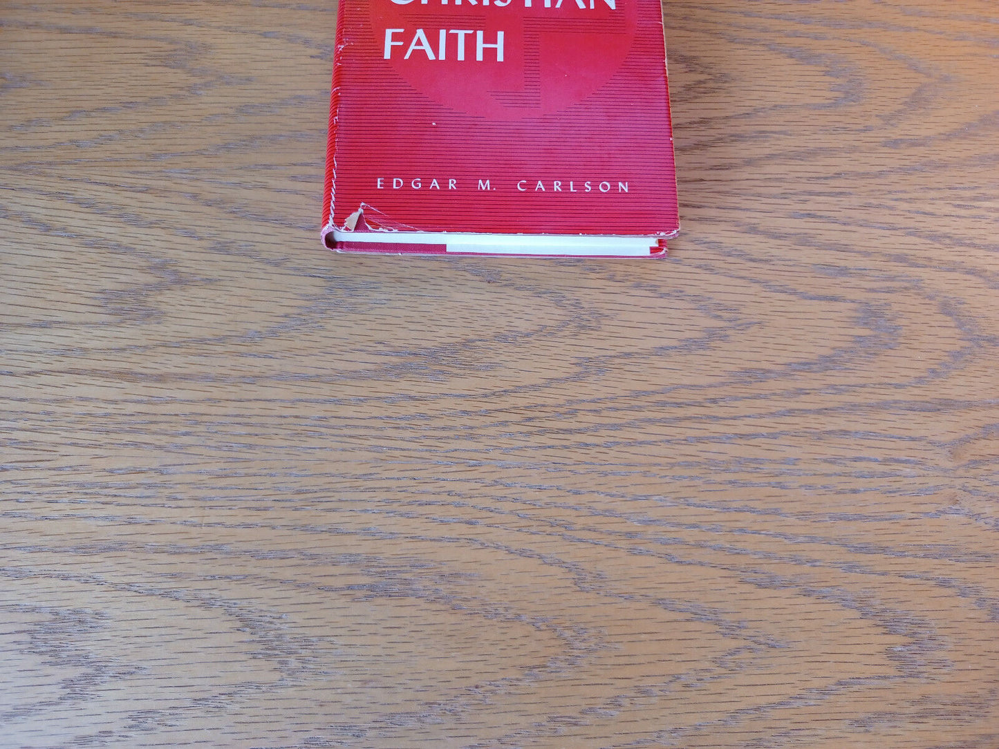 The Classic Christian Faith Edgar M Carlson 1960 Hardcover Dust Jacket Augustana