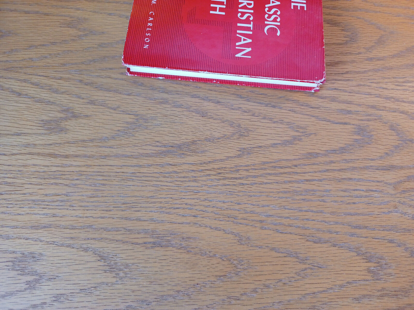 The Classic Christian Faith Edgar M Carlson 1960 Hardcover Dust Jacket Augustana