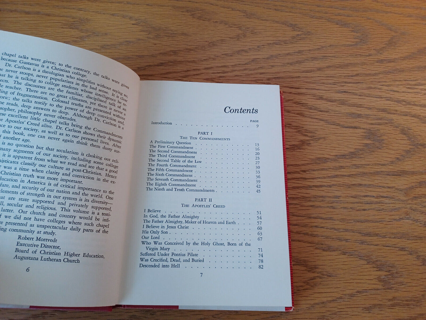 The Classic Christian Faith Edgar M Carlson 1960 Hardcover Dust Jacket Augustana