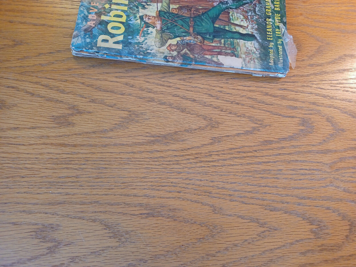 Adventures Of Robin Hood Eleanor Graham Vance 1953 Random House Hardcover