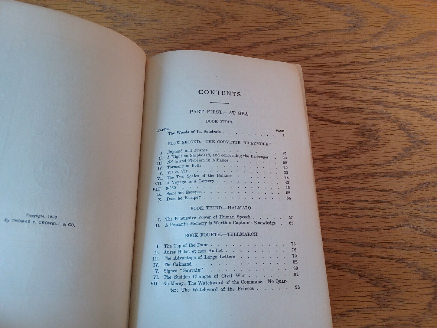 Victor Hugo's Works Volume VII Ninety Three 1912 Hardcover Current Literature