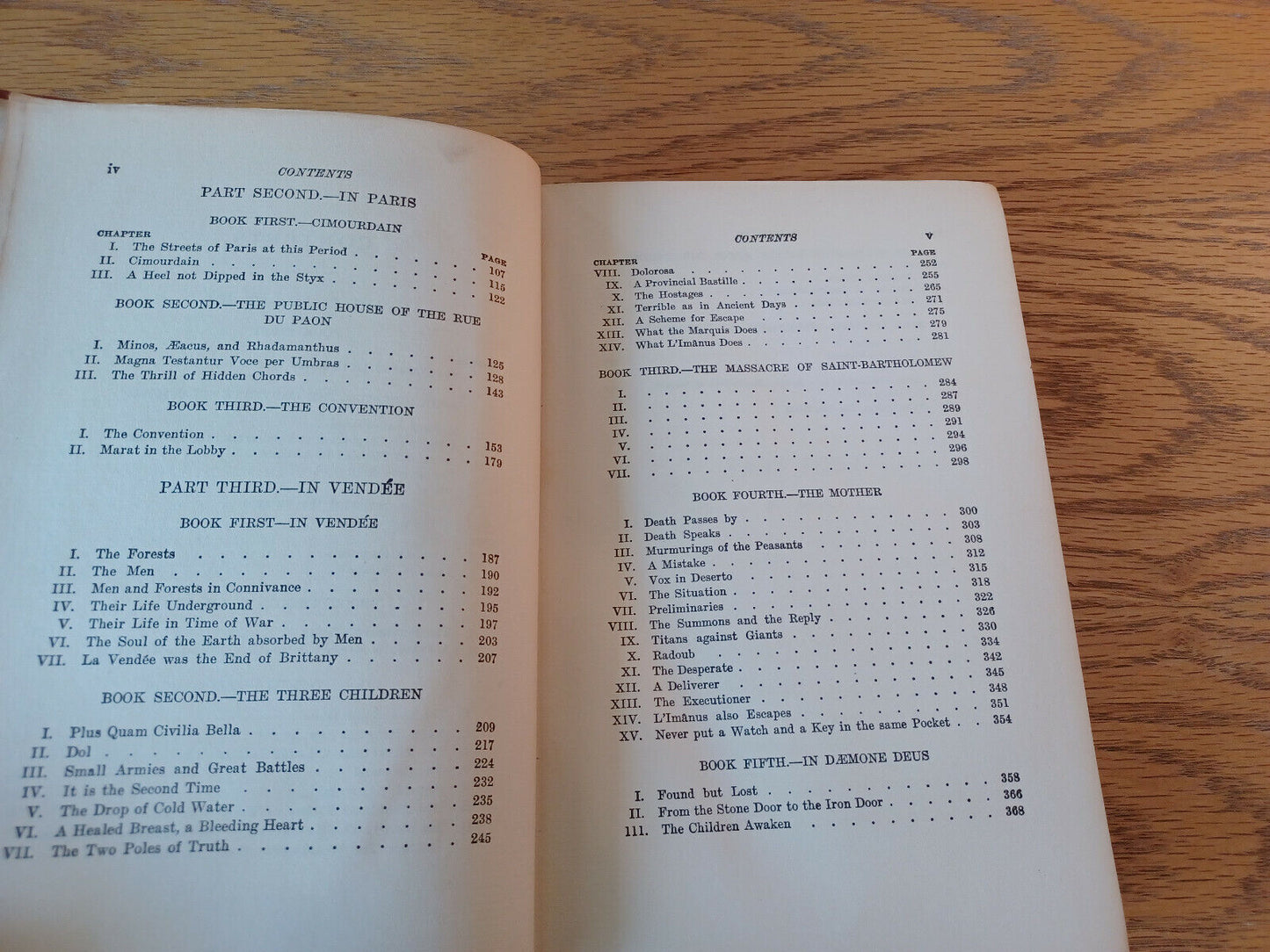 Victor Hugo's Works Volume VII Ninety Three 1912 Hardcover Current Literature