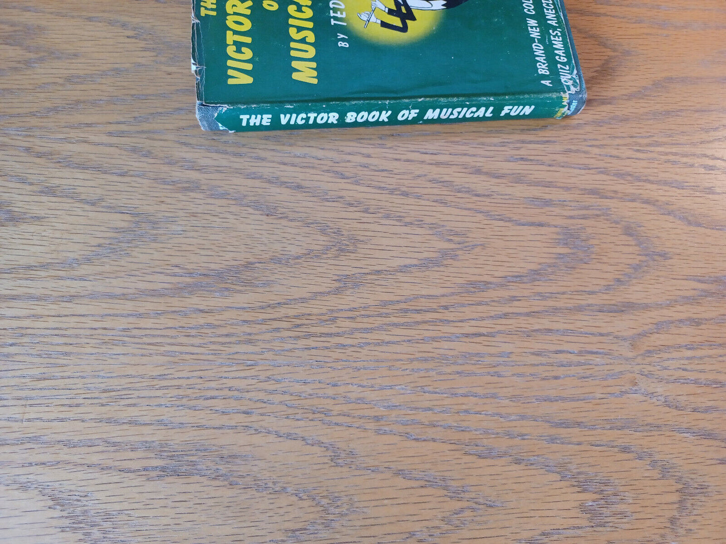 The Victor Book Of Musical Fun Ted Cott 1945 Hardcover Dust Jacket Simon And Sch