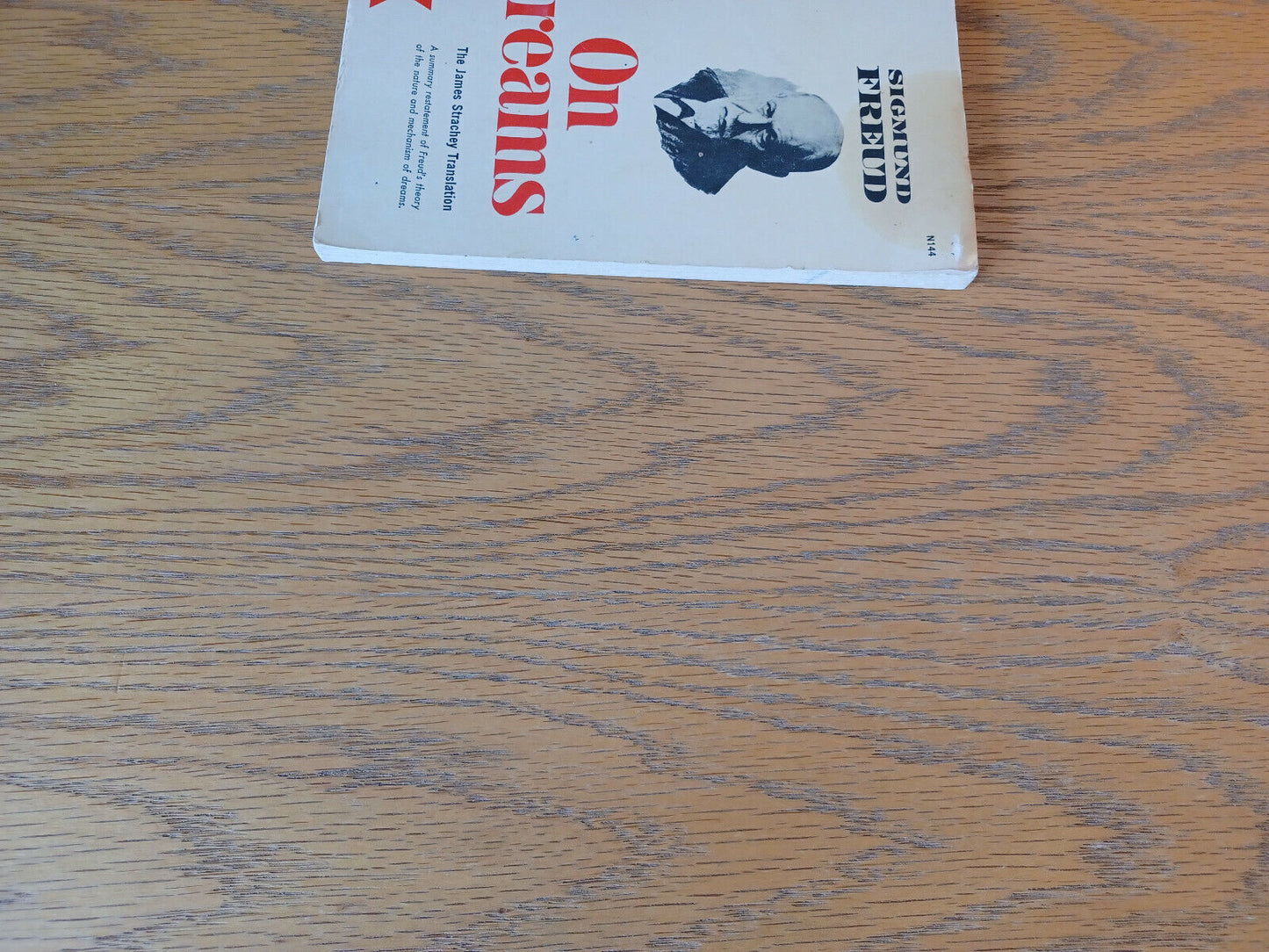 Sigmund Freud On Dreams 1963 W. W. Norton & Company Paperback