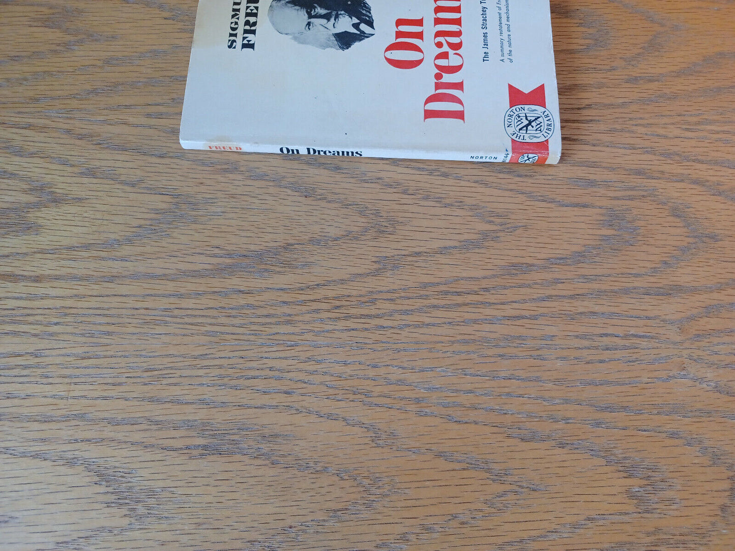 Sigmund Freud On Dreams 1963 W. W. Norton & Company Paperback