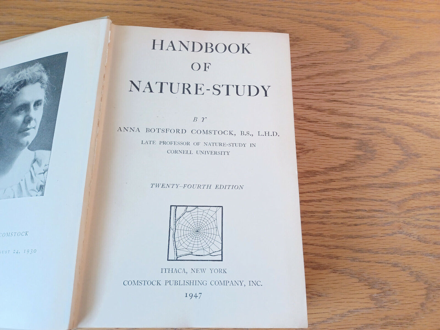Handbook Of Nature Study Anna Botsford Comstock 1948 Hardcover
