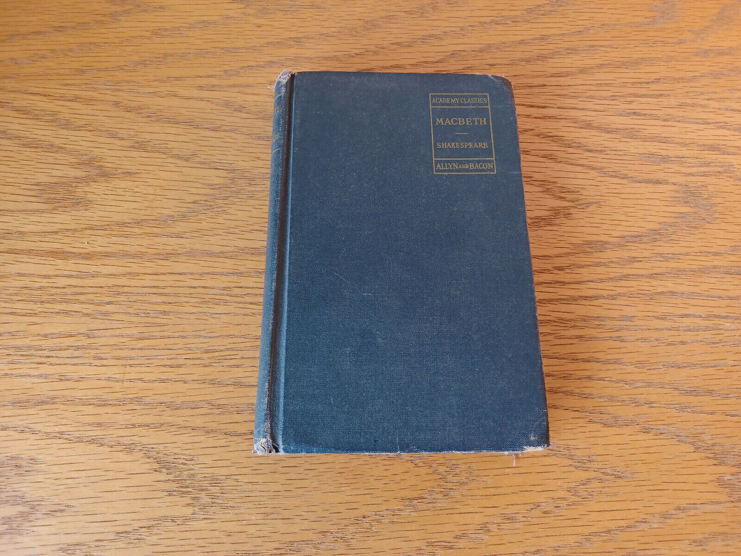 Macbeth William Shakespeare 1963 Hardcover Allyn And Bacon Academy Classics