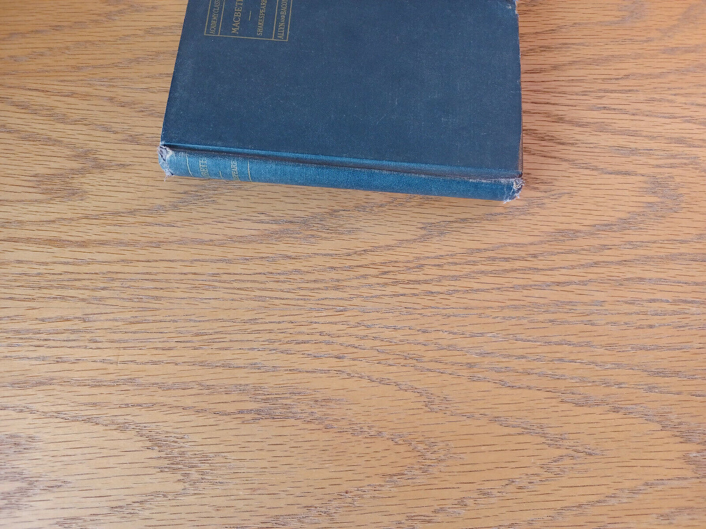 Macbeth William Shakespeare 1963 Hardcover Allyn And Bacon Academy Classics