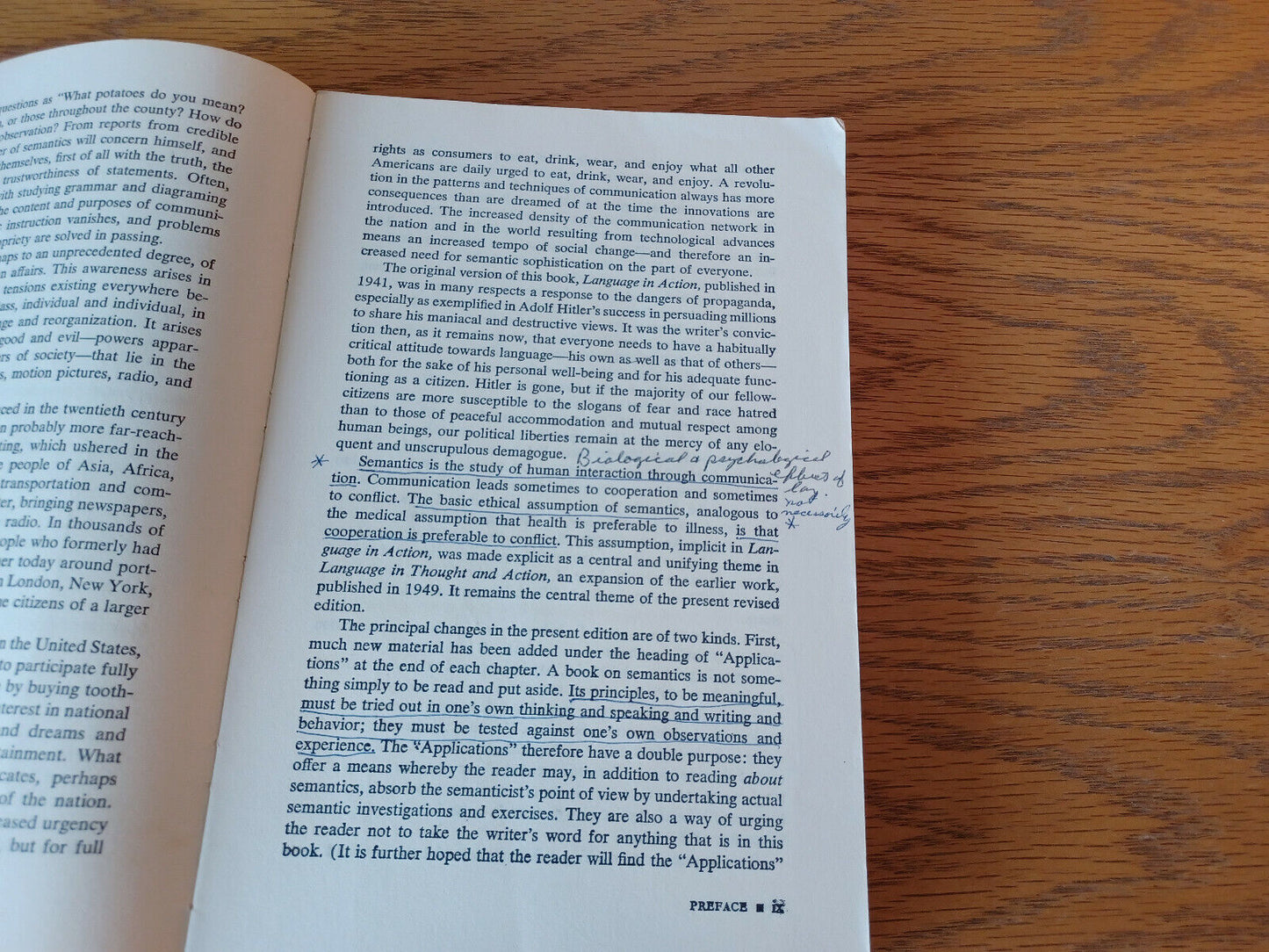 Language In Thought And Action S I Hayakawa 1964 Harcourt Brace & World Paperbac