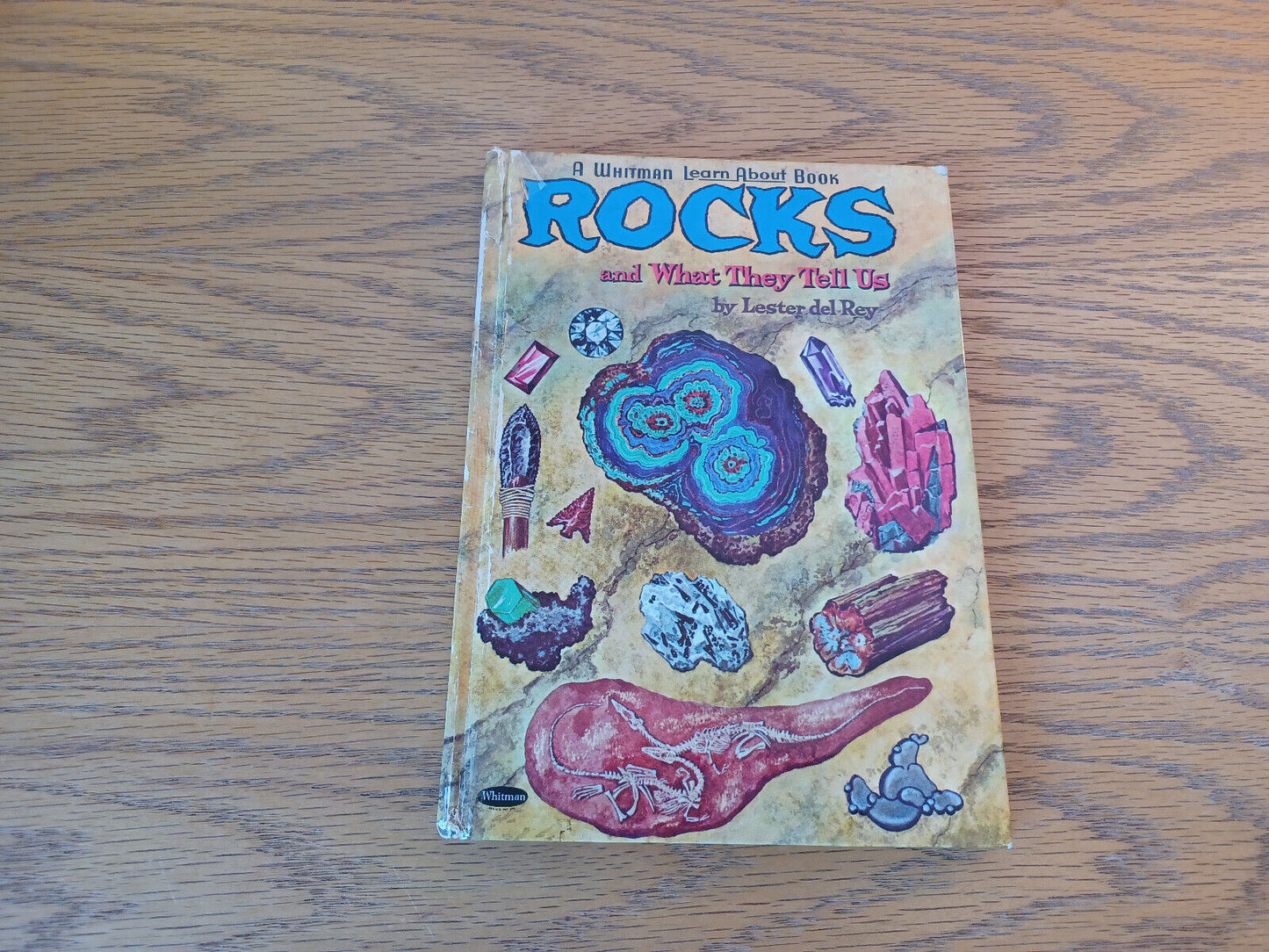 Rocks And What They Tell Us Lester Del Rey 1961 Hardcover Whitman