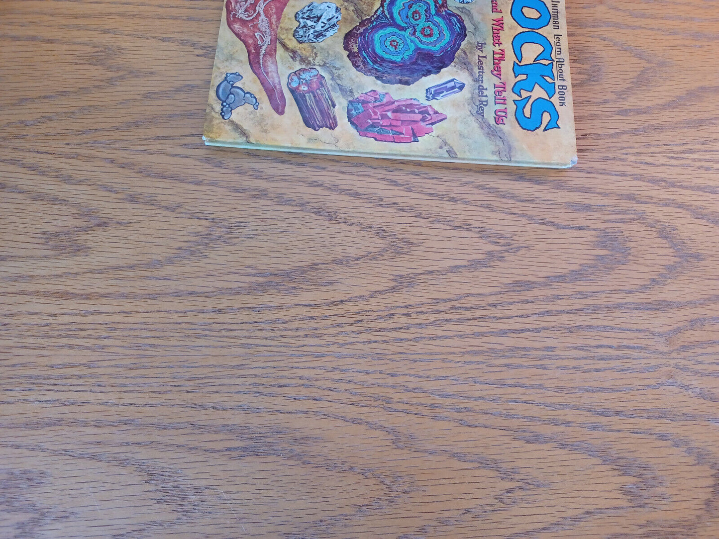 Rocks And What They Tell Us Lester Del Rey 1961 Hardcover Whitman