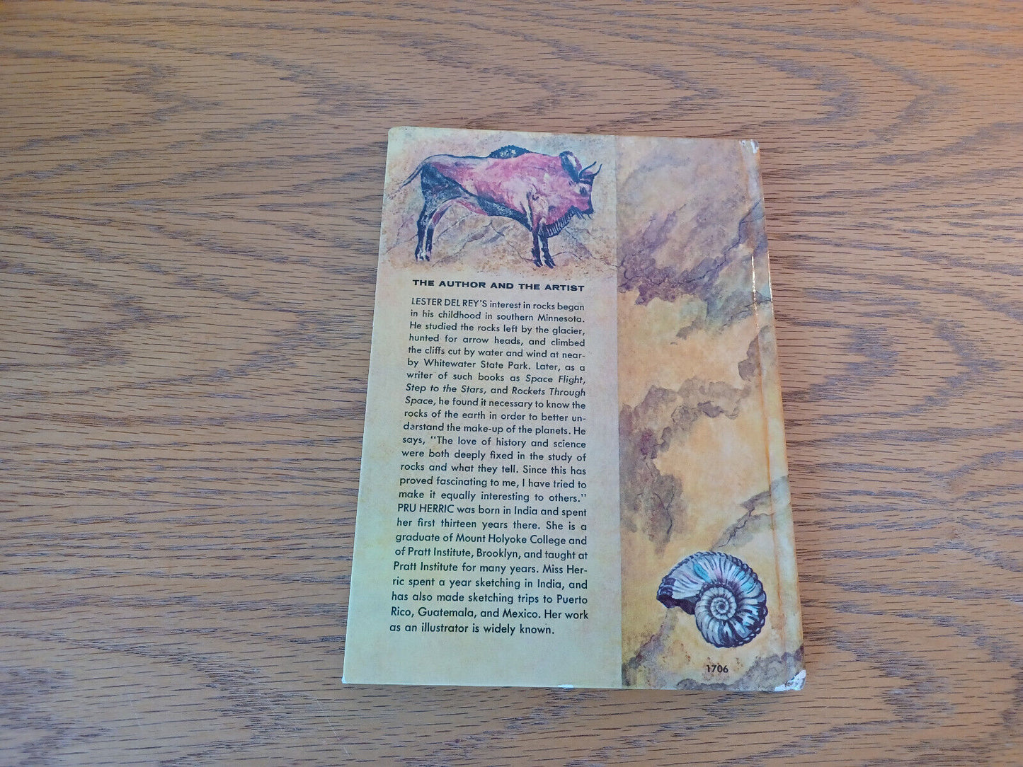 Rocks And What They Tell Us Lester Del Rey 1961 Hardcover Whitman