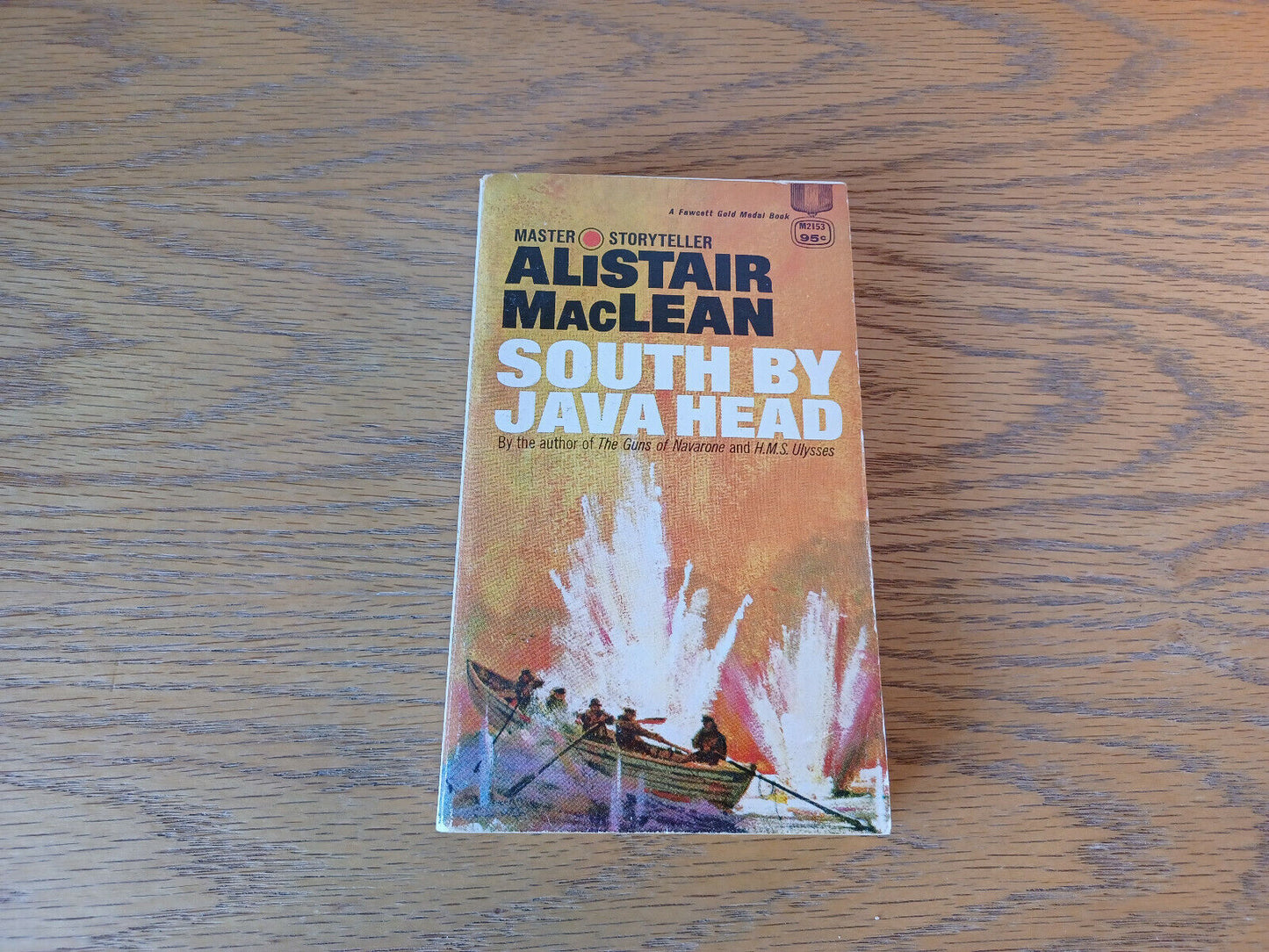 South By Java Head Alistair MacLean 1958 Paperback Fawcett Gold Medal