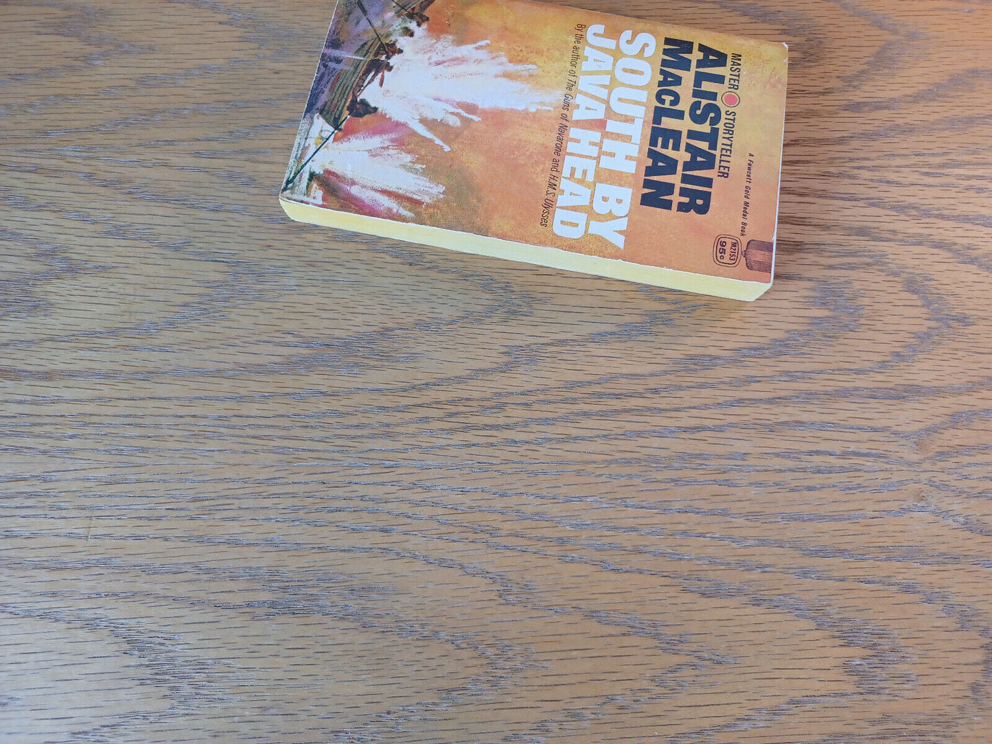 South By Java Head Alistair MacLean 1958 Paperback Fawcett Gold Medal