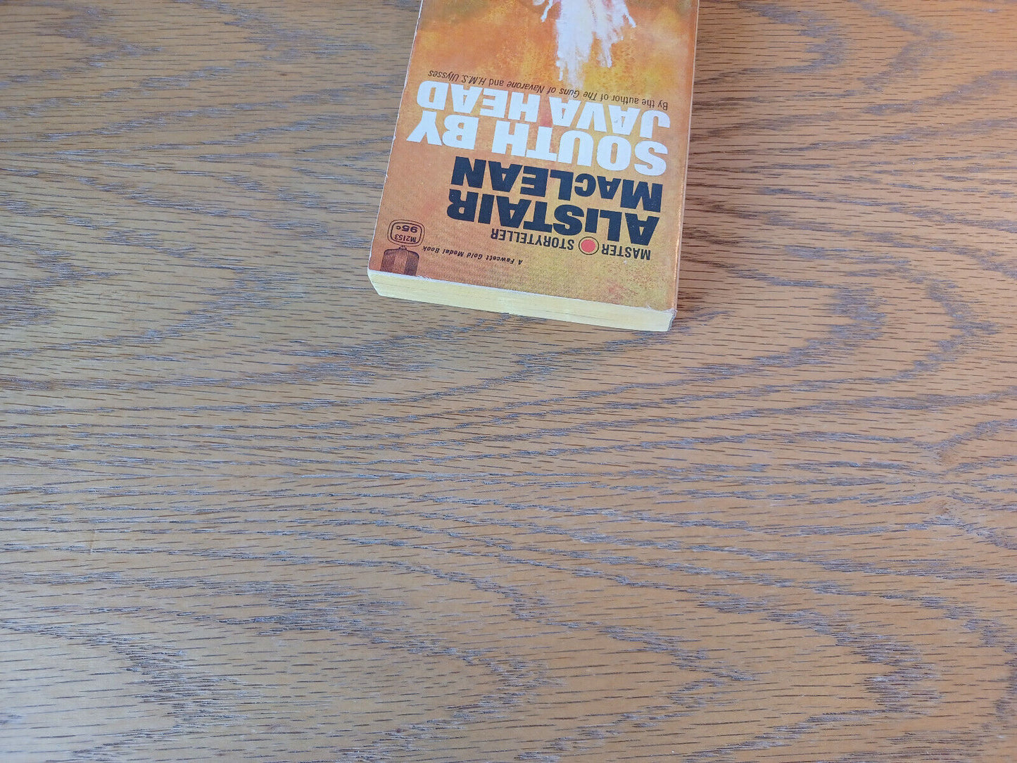 South By Java Head Alistair MacLean 1958 Paperback Fawcett Gold Medal