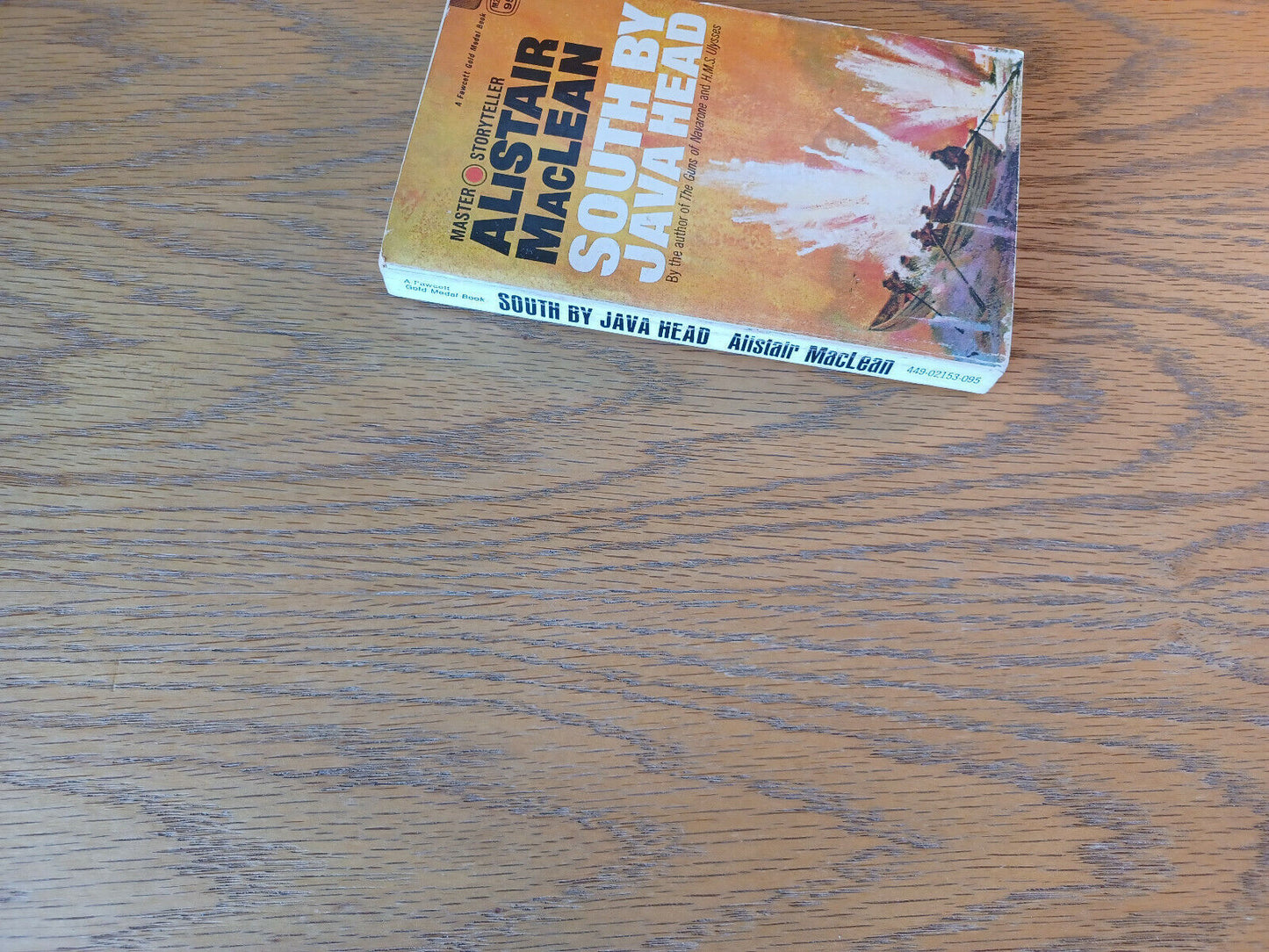 South By Java Head Alistair MacLean 1958 Paperback Fawcett Gold Medal