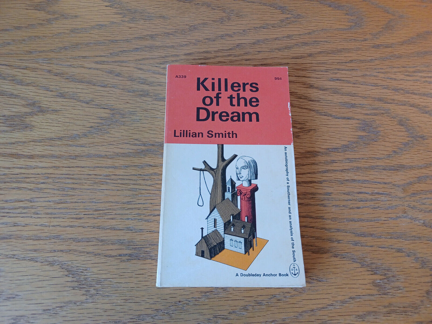 Killers Of The Dream Lillian Smith 1963 Doubleday Anchor Book Paperback