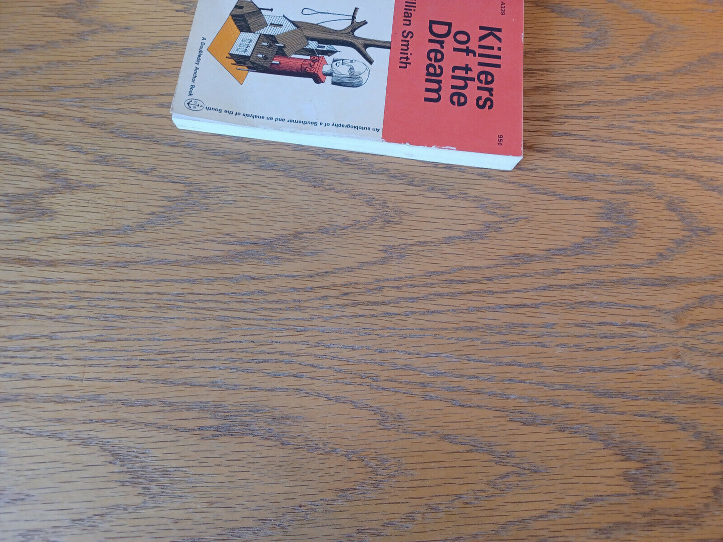 Killers Of The Dream Lillian Smith 1963 Doubleday Anchor Book Paperback