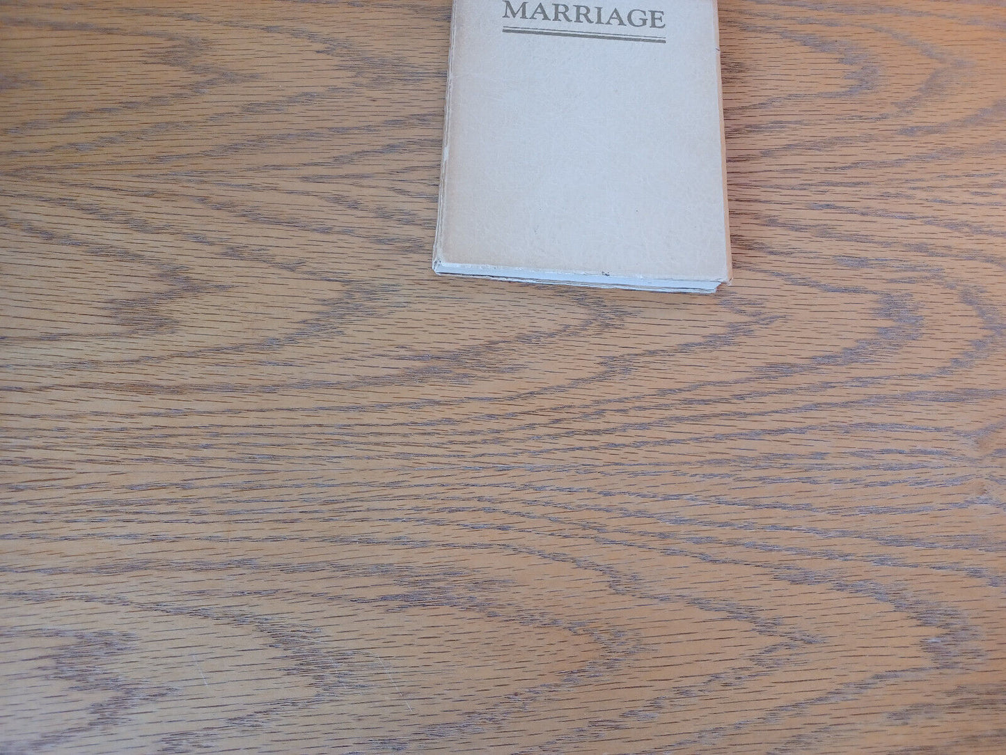 Harmony In Marriage Leland Foster Wood 1942 Paperback Round Table Press Robert L
