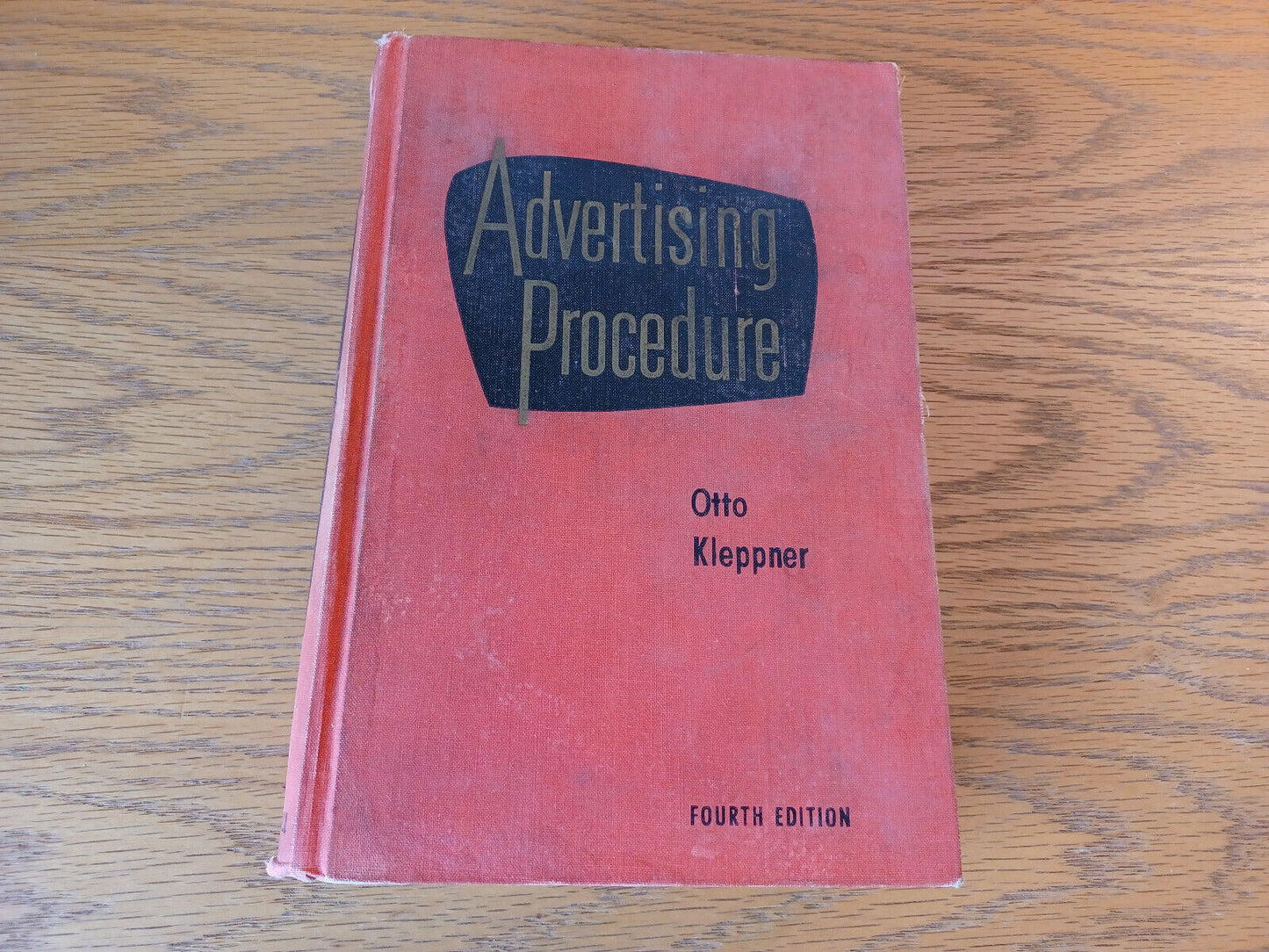 Advertising Procedure Otto Kleppner 1952 Hardcover Prentice Hall 4th Ed