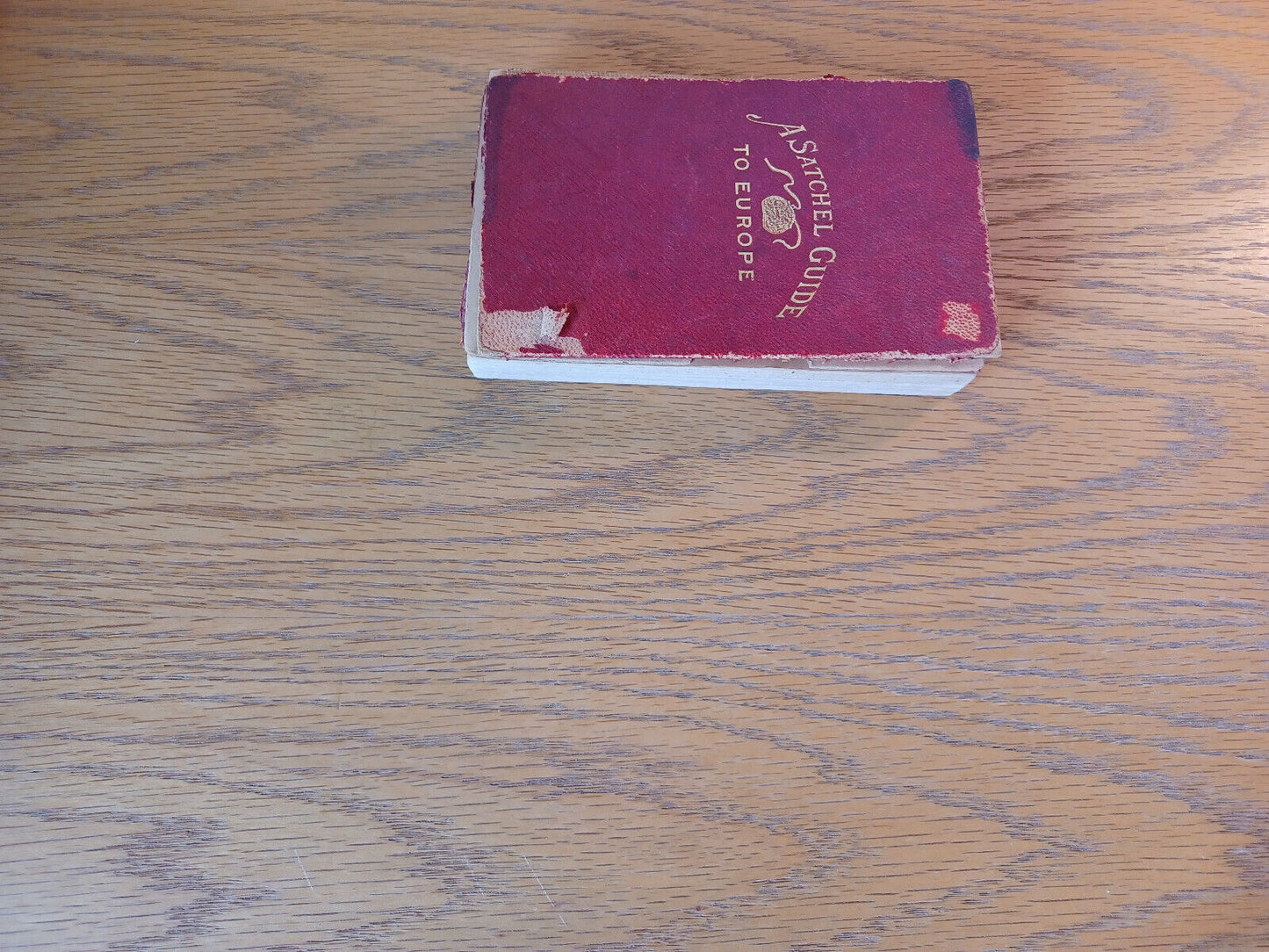 A Satchel Guide For The Vacation Tourist In Europe 1913 W J Rolfe Gay And Hancoc