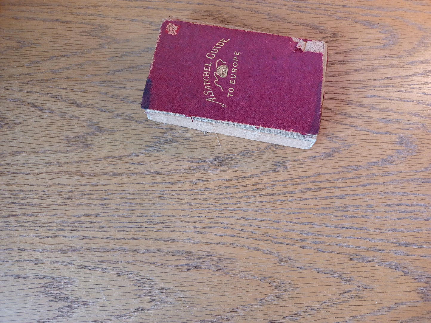 A Satchel Guide For The Vacation Tourist In Europe 1913 W J Rolfe Gay And Hancoc