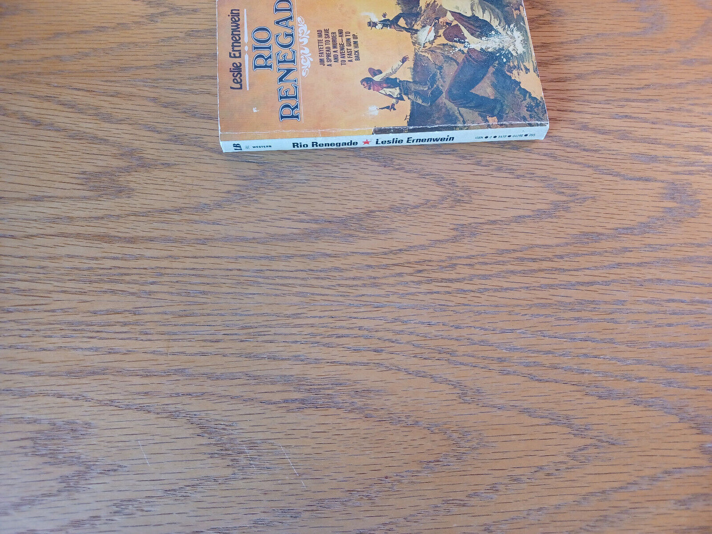 Rio Renegade Leslie Ernenwein 1945 Paperback Leisure Books