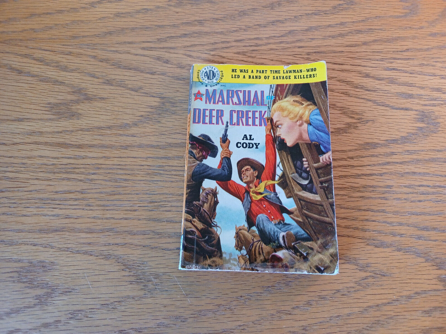 Marshal Deer Creek Al Cody 1951 Paperback Avon