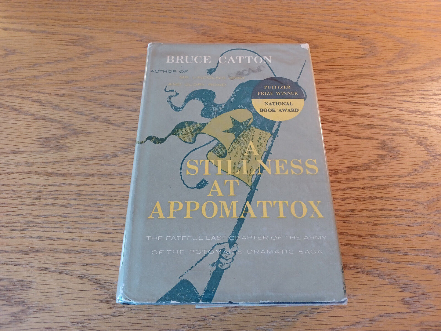 A Stillness At Appomattox Bruce Catton 1953 Hardcover Dust Jacket Doubleday