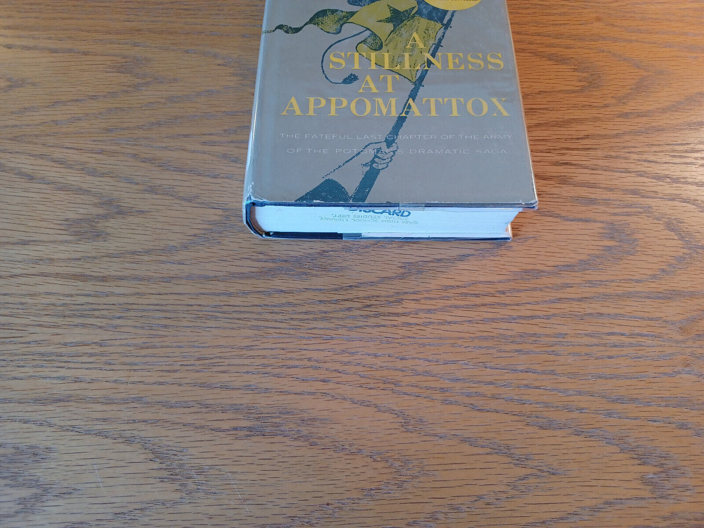 A Stillness At Appomattox Bruce Catton 1953 Hardcover Dust Jacket Doubleday