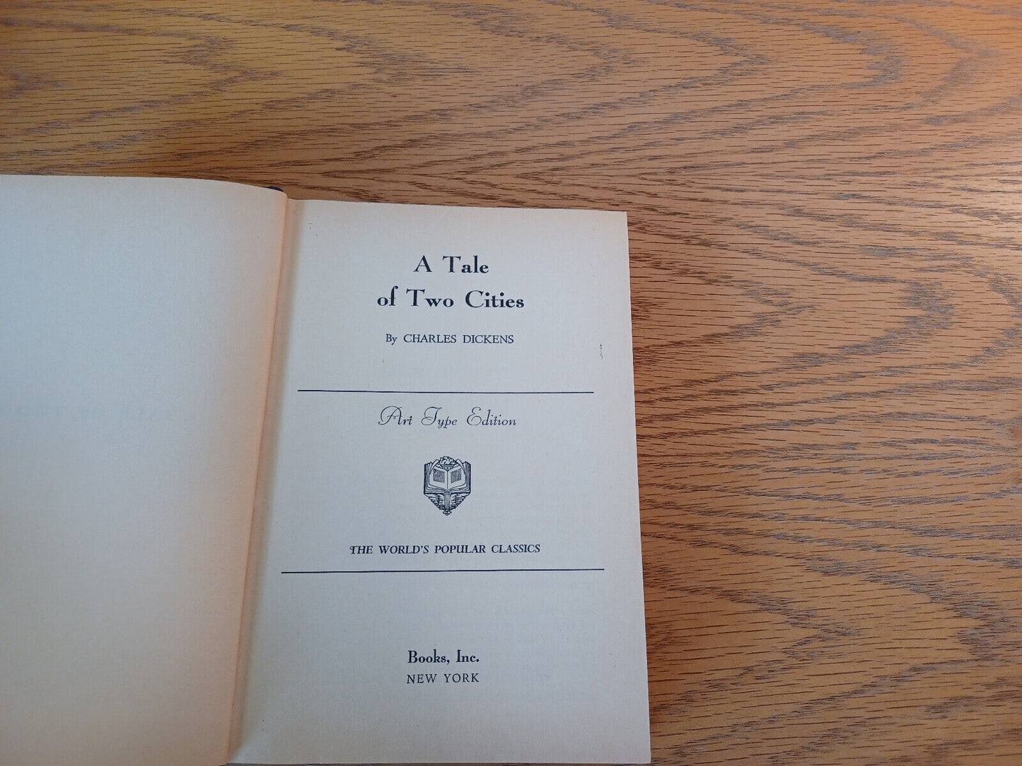 A Tale Of Two Cities Charles Dickens Art Type Ed Hardcover Books Inc