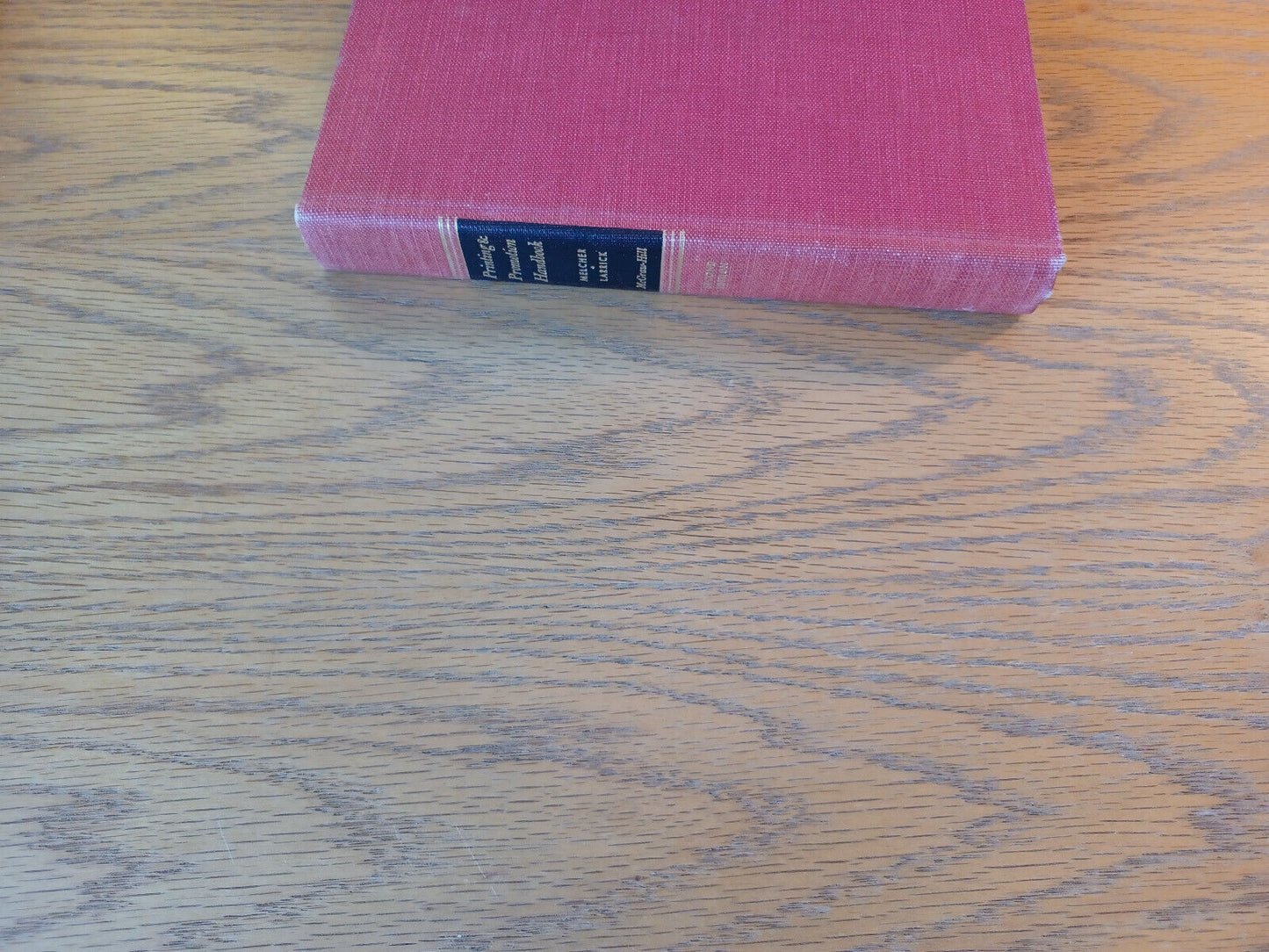 Printing And Promotion Handbook Daniel Melcher 1956 Hardcover McGraw Hill
