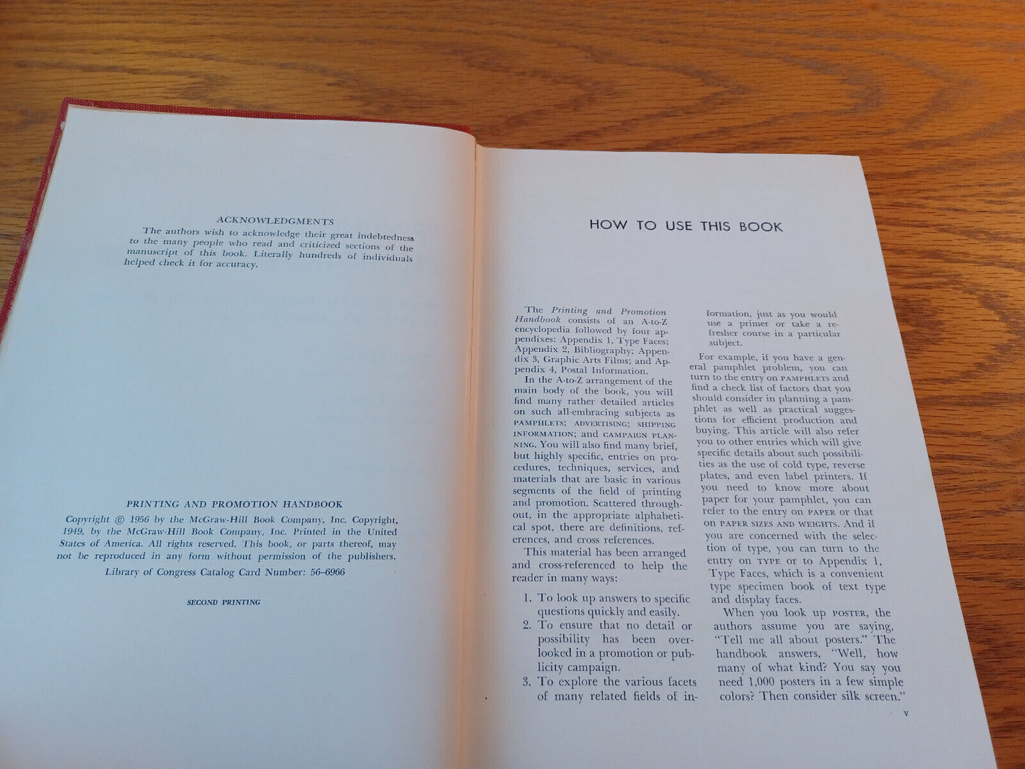 Printing And Promotion Handbook Daniel Melcher 1956 Hardcover McGraw Hill