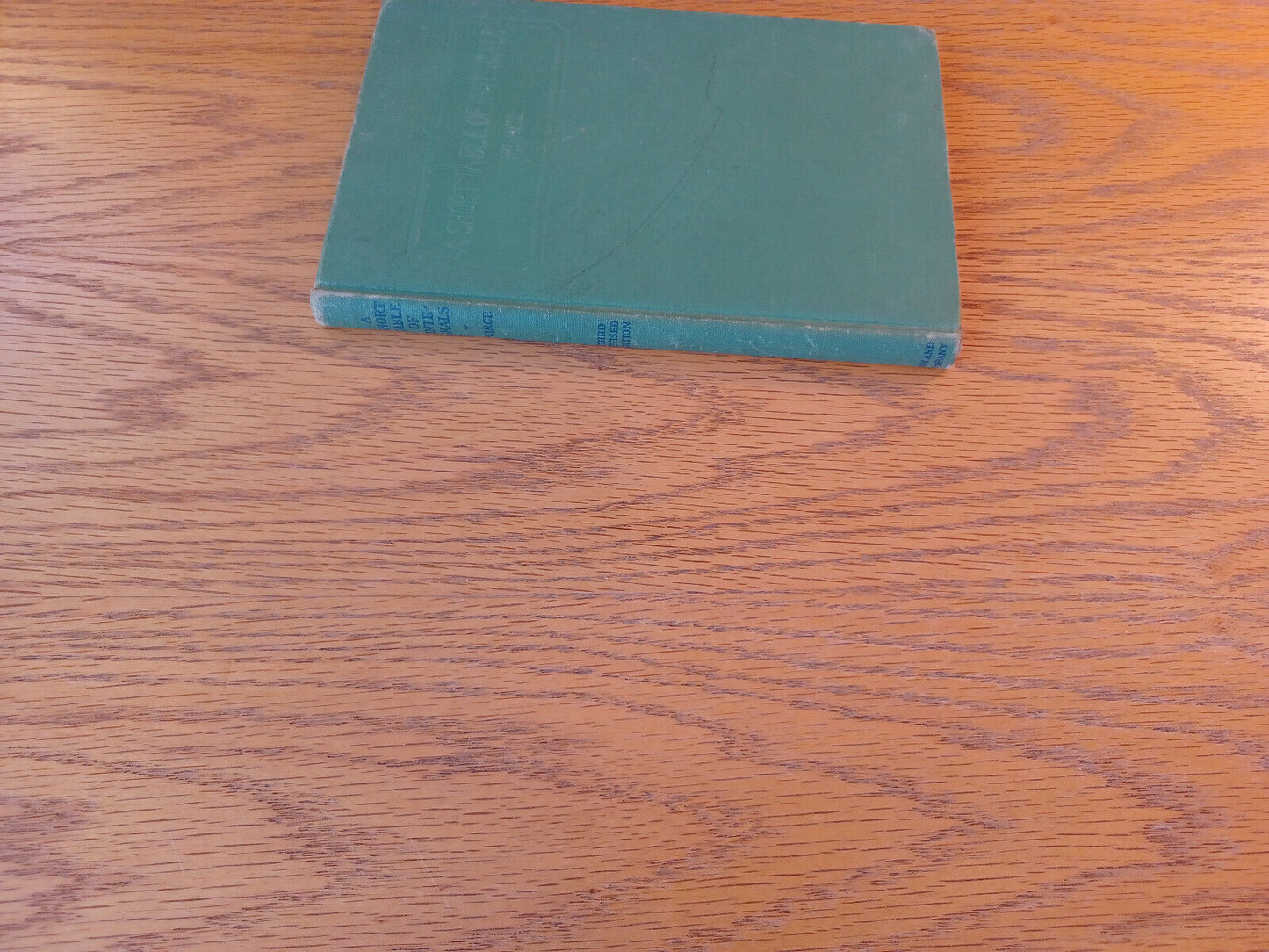 A Short Table Of Integrals B O Peirce 1929 Hardcover Ginn And Company