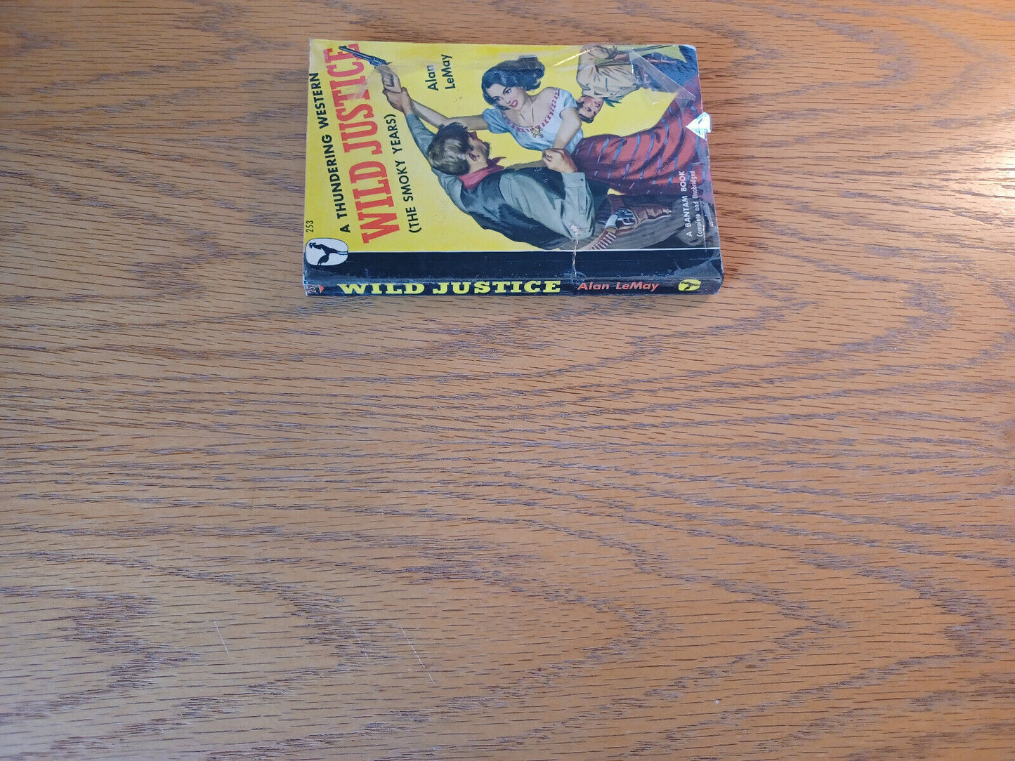 Wild Justice Alan LeMay 1948 Bantam Books Paperback
