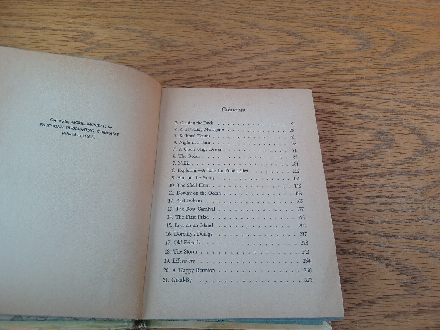 The Bobbsey Twins At The Seashore Laura Lee Hope 1954 Hardcover Whitman