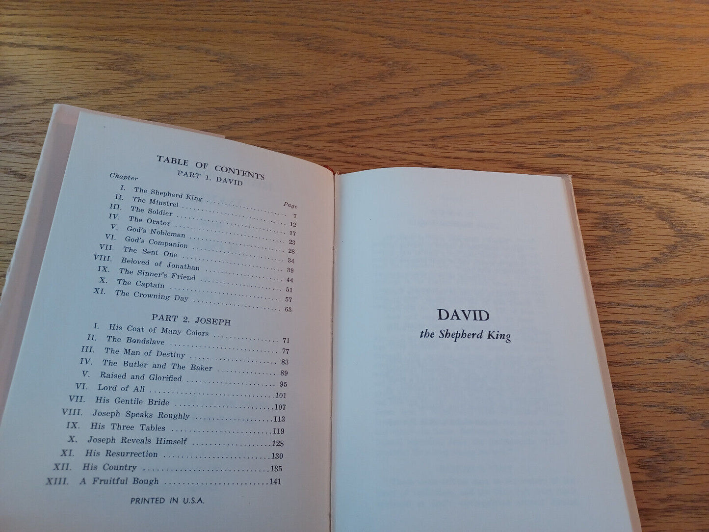 Meditations On David And Joseph Tom Westwood Hardcover Dust Jacket Ralph E Welch