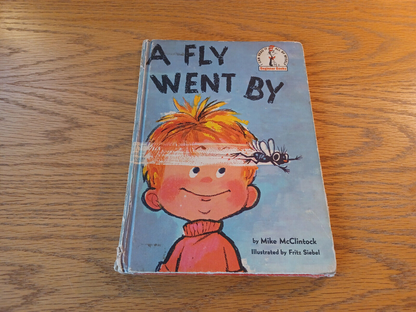 A Fly Went By Mike McClintock Book Club Edition Hardcover Beginner Books 1958