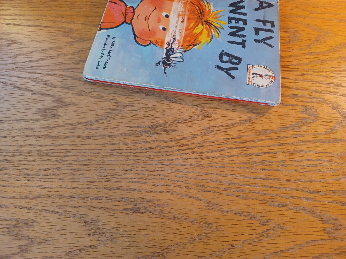 A Fly Went By Mike McClintock Book Club Edition Hardcover Beginner Books 1958